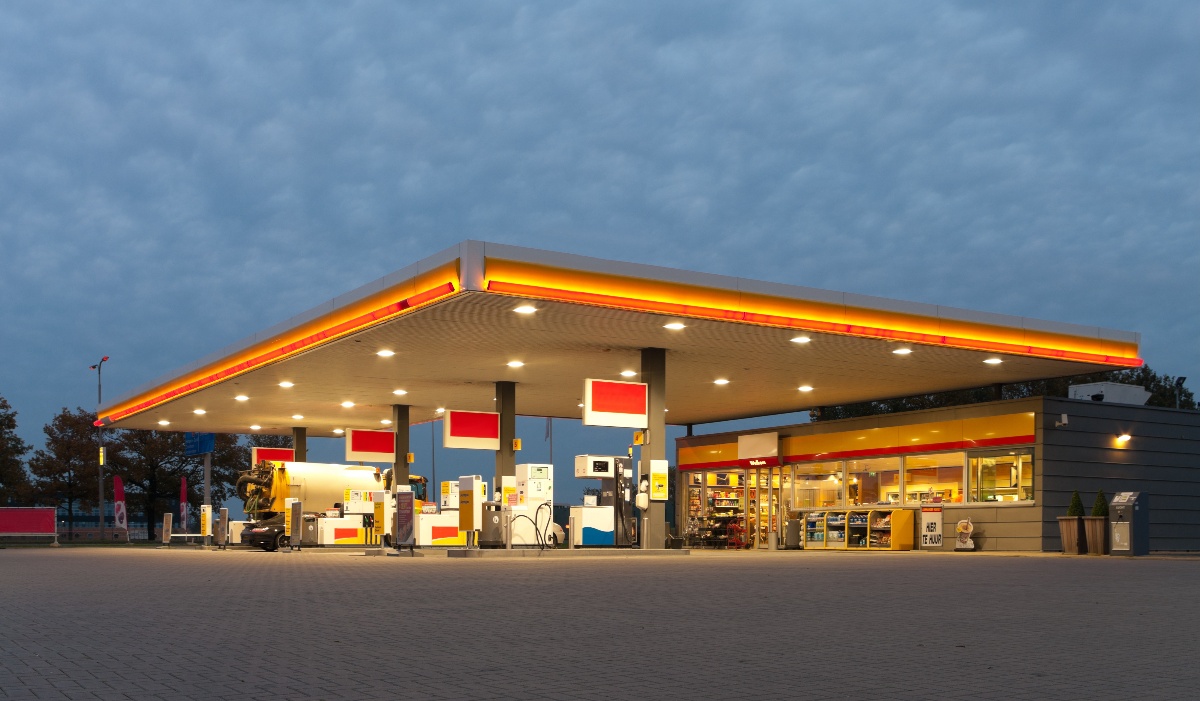 Gas station and c-store
